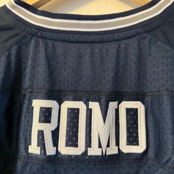 Nike NFL Tony Romo #9 Dallas Cowboys On Field Blue Jersey Size 56 Stitched - Picture 7 of 11